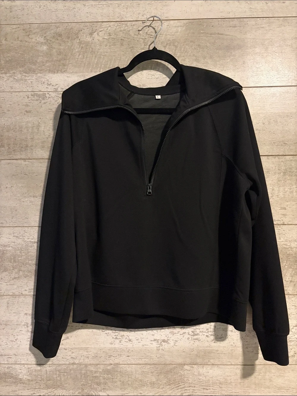 Black Hoodie and Wide-Leg Pant Set - Picture 2 of 6
